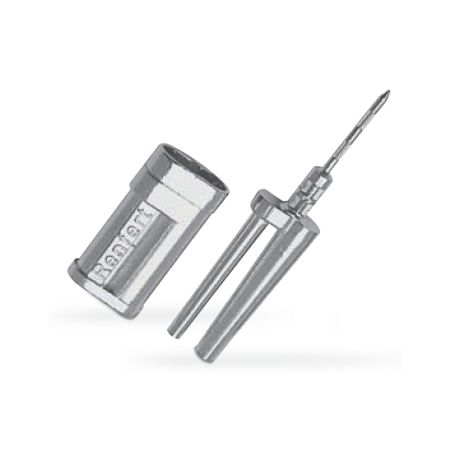 Штифт Bi-Pin со втулкой и штекерным штифтом, короткий (1000шт.), Renfert — фото товара