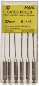 Gates drills 32мм. №1-6 (6шт.), Mani