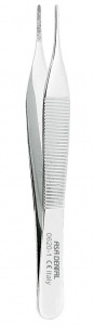 Пинцет анатомический с рифлением, 12 см (1шт.), Asa Dental