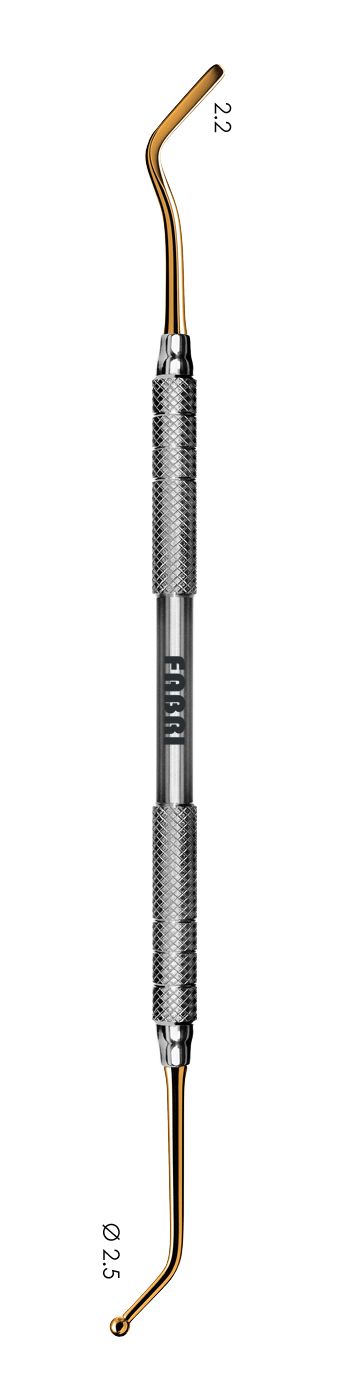 Гладилка-штопфер 1304-2,5 TiN, Fabri