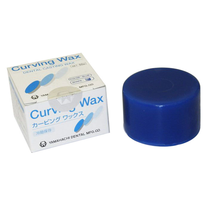 Воск моделировочный Carving Wax голубой (50гр.), Yamahachi