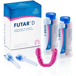Futar D - материал для регистрации прикуса особо твёрдый (2*50мл.), Kettenbach