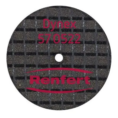 Диски отрезные армированные Dynex 22х0,5мм (20шт.), Renfert — фото товара