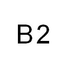 Efucera PX боковые нижние, фасон M34, цвет B2 (8шт.) Yamahachi