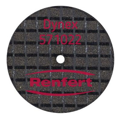 Диски отрезные армированные Dynex 22х1,0мм (20шт.), Renfert