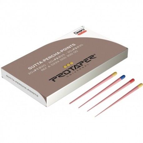 Штифты гуттаперчивые для ProTaper F1-F3 (60шт.), Maillefer — фото товара