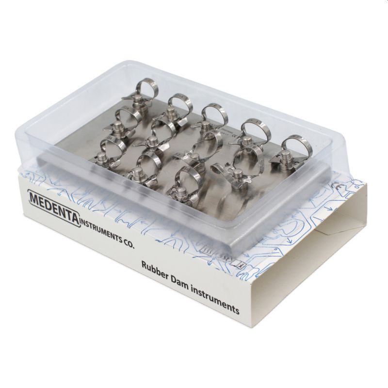 Комплект "Раббер Дам" Set, 12 креплений, Medenta