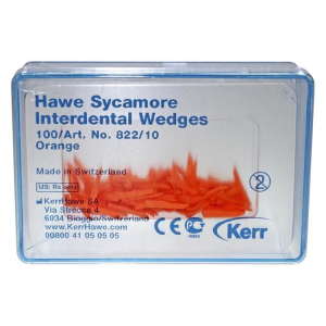 Клинья Sycamore Interdental - оранжевые (100шт.), Kerr Hawe