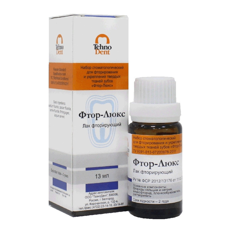 Фтор-Люкс (13мл.), ТехноДент — фото товара