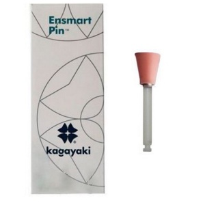 Полир Ensmart Pin пласт. ножка - чашка розовая мягкая силиконовая (10шт.), Kagayaki