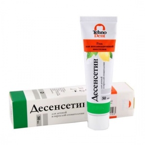 Десенсетин гель - цитрус (50мл.), ТехноДент