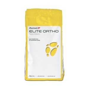 Elite Ortho белый - гипс 3 класса для моделей в ортодонтии (3кг.), Zhermack