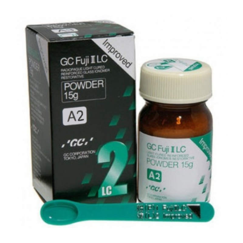 Fuji II LC - порошок, цвет А2 (15гр.), GC — фото товара