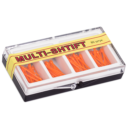 Multi-Shtift - беззольные штифты, диаметр 1,5 мм. (80шт.), РуДент
