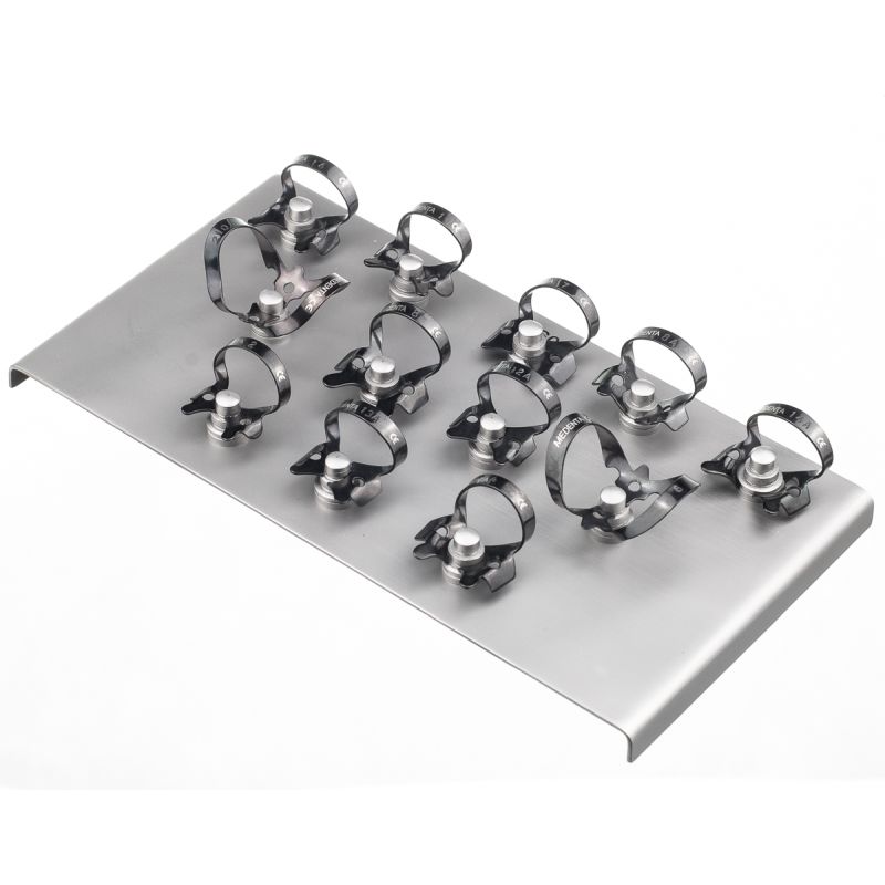 Комплект "Раббер Дам" Set, 12 креплений (TiAIN), Medenta