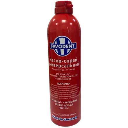 Спрей масло для наконечников Favodent (500мл.) — фото товара