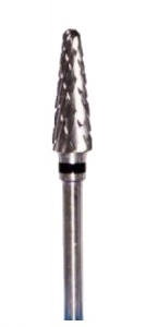 Фреза ТВС L050DSC, конус закругленный, 5мм, двойная насечка, суперкрупная абразивность — фото товара