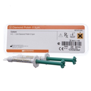 Diamond Polish Нейтральная - полировочная паста с частицами алмаза (2шпр.*1,2мл.), Ultradent