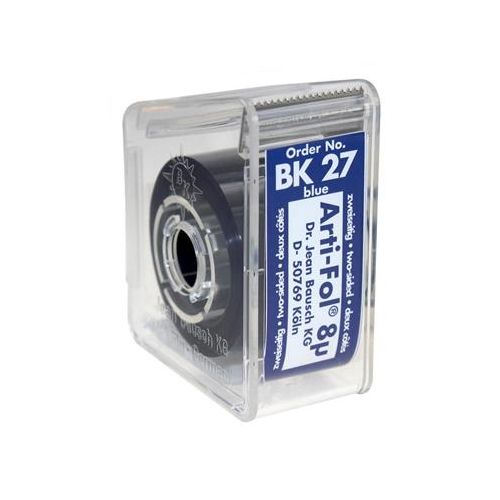 BK 27 - Копирка фольга Arti-Fol синяя 8мкм., 22мм. ширина (20м.), Bausch — фото товара