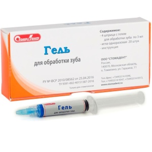 Протравочный гель (4*3мл.), Стомадент