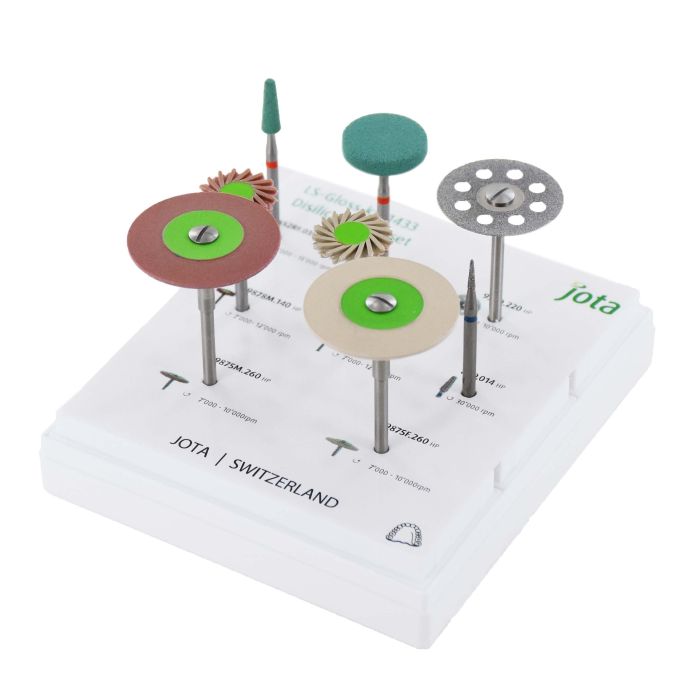 Набор для полировки до зеркального блеска (8шт), Jota
