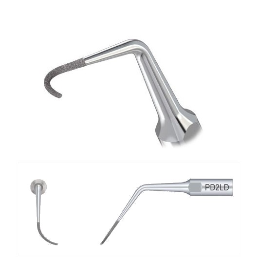 Насадка пародонтологическая PD2LD - для скайлеров DTE/NSK/Satelec (1шт.), Woodpecker
