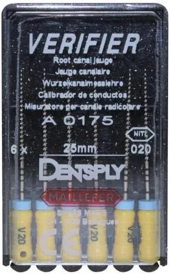 Verifier 25мм. №20 (6шт.), Maillefer — фото товара