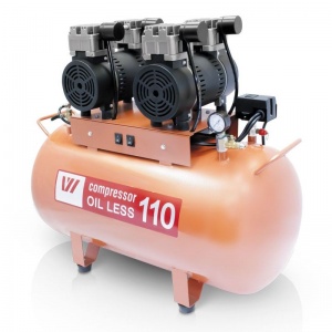 Стоматологический компрессор W-608 - объём 110л. (260л/мин), WuerWei — фото товара