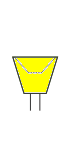 Identoflex - большая чашка, цвет жёлтый (12шт.), Kerr