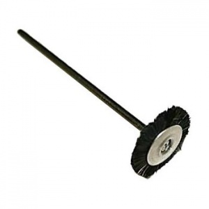 Щётка натуральная, чёрная, диаметр 15мм (1шт.), Songjiang sheshan