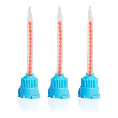 Насадки для смешивания оранжево-синие для Visalys Temp (50шт.), Kettenbach