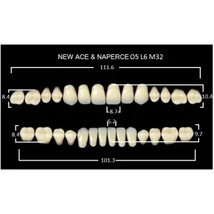 Gloria New Ace полный гарнитур фронт верх O5, фронт низ L6, боковые М32 (28шт.), Yamahachi