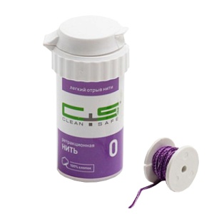 Нить ретракционная вязаная (хлопок) №0, Clean+Safe — фото товара