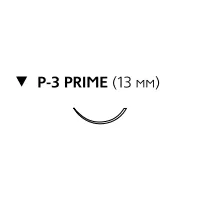 Prolene W8872T 5/0 обратно-режущая игла (13мм.), 3/8 окружности, длина нити 45см. (24шт.), Ethicon — фото товара