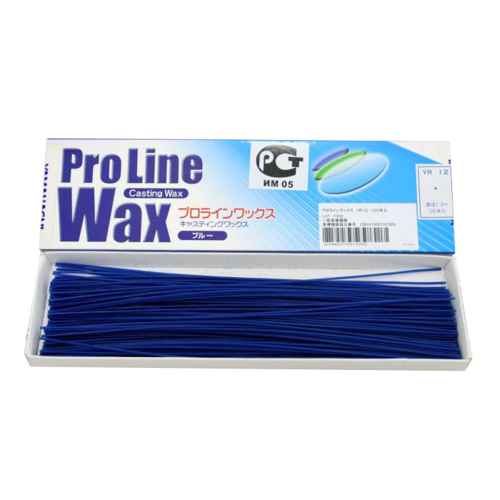 Восковые прутки круглые Pro Line Wax 1,2мм. (120шт.), Yamahachi