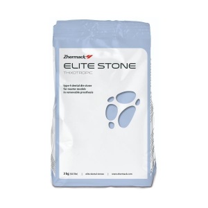 Elite Stone коричневый - гипс 4 класса для съемных протезов (3кг.), Zhermack