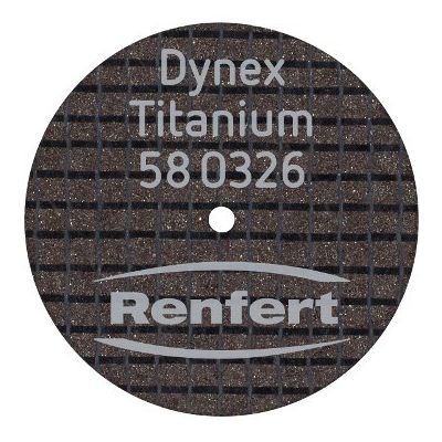 Диски отрезные Dynex Titanium 26х0,3мм (20шт.), Renfert — фото товара