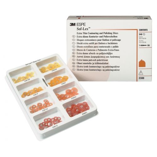 Диски Sof-Lex  -  ознакомительный набор (сверхтонкие), 3M Espe