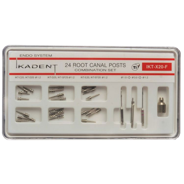 Штифты титановые IKT-X20-F набор, Ikadent