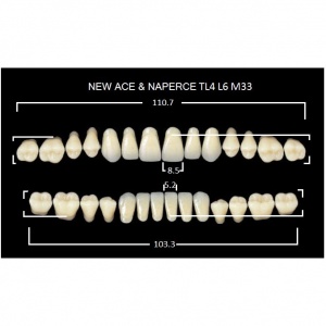 Gloria New Ace полный гарнитур фронт верх TL4, фронт низ L6, боковые М33 (28шт.), Yamahachi