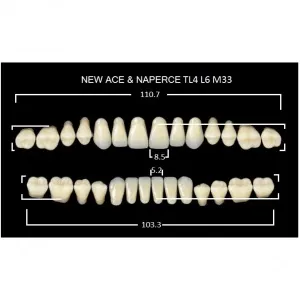 Gloria New Ace полный гарнитур фронт верх TL4, фронт низ L6, боковые М33 (28шт.), Yamahachi