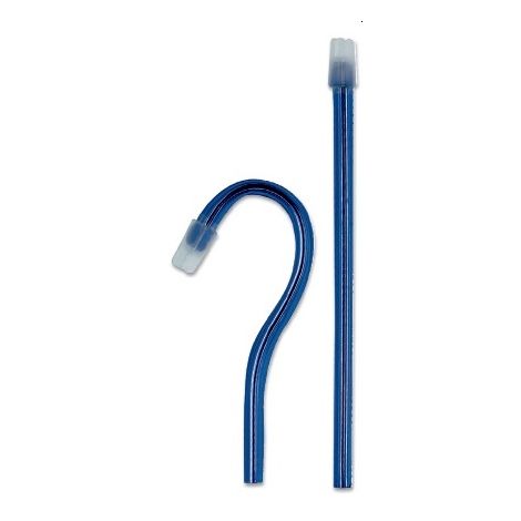 Слюноотсосы Blossom тёмно-синие (100шт.), Asa Dental