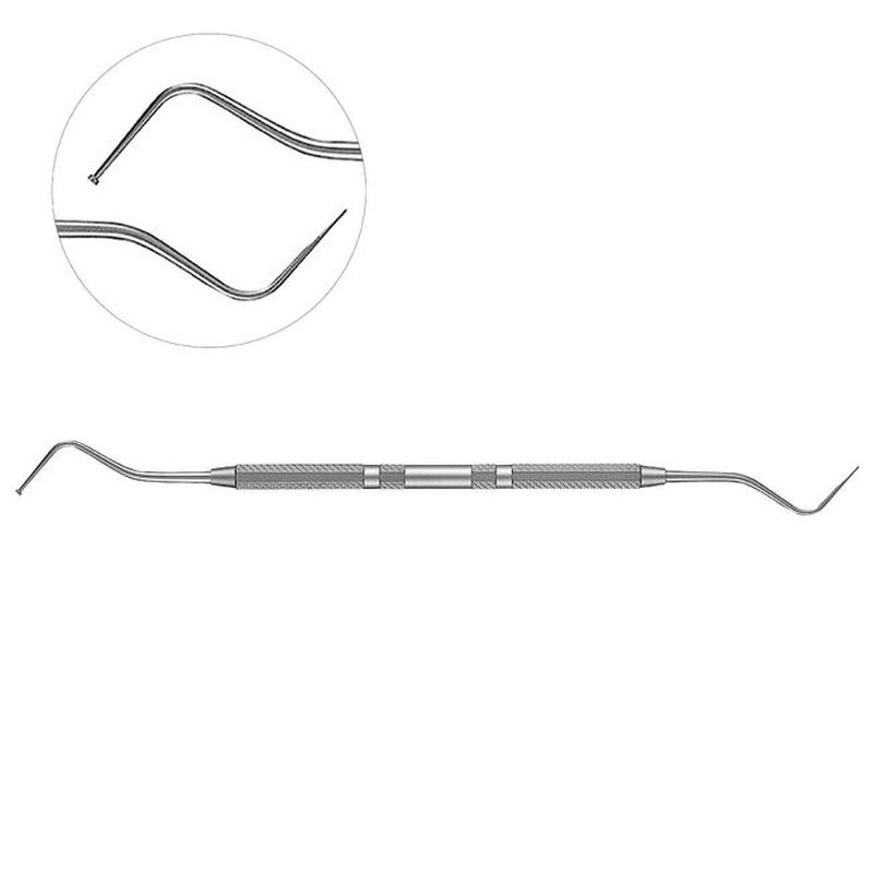 Аппликатор для прокладочных материалов F-B #3, восьмигранная рукоятка, YDM — фото товара