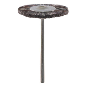 Щётка натуральная, серая, диаметр 25мм (1шт.), Songjiang sheshan — фото товара