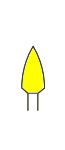 Identoflex - пламя, цвет жёлтый (12шт.), Kerr