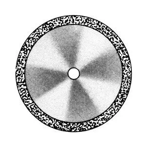 Алмазный диск DISC 910/220 Standart, толщина 0,55мм, двусторонний (1шт.), SS White — фото товара