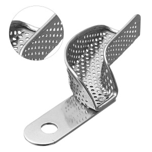 Слепочная ложка стальная, перфорированная для боковых зубов, #11, YDM — фото товара