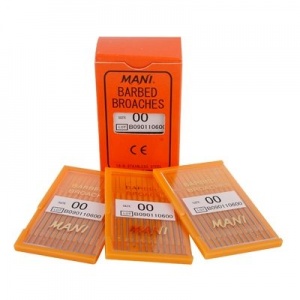 Barbed Broaches - пульпоэкстракторы, Mani