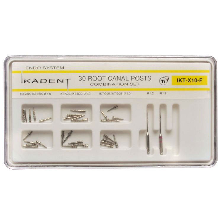 Штифты титановые IKT-X10-F набор, Ikadent