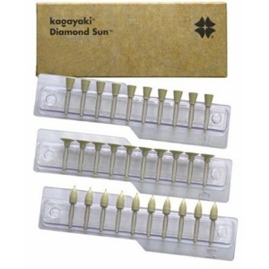 Полир Diamond Sun - ассорти алмазные экстрамелкие (30шт.), Kagayaki — фото товара